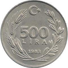 500 Lira Lydia: First coin in the world