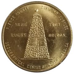 50 Cents - Pierce County Diamond Jubilee Rugby, North Dakota