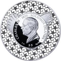 5 Dollars - Charles III Filigree American Eagle