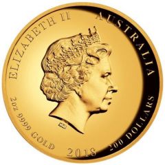 200 Dollars - Elizabeth II 4th Portrait - End of WWI 100th Anniversary