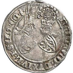 2 Groats `1/2 Meeuw` - Reinoud IV