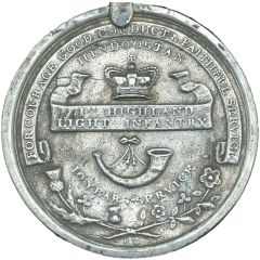 Award - George IV 71st Highland Light Infantry Medal