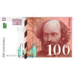 100 Francs Cézanne type 1997