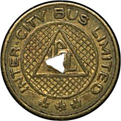 Token - Inter-City Bus Limited Jacques Cartier, Quebec