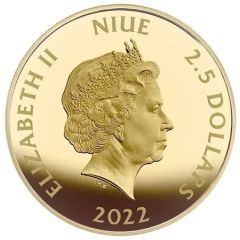 2.5 Dollars - Elizabeth II Black Bear