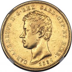 50 Lire - Carlo Alberto