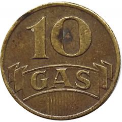 10 Cents Gas Token - Maassluis