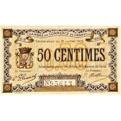 50 Centimes - Chambre de Commerce de Granville 50