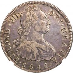 8 Reales Portrait of Carlos IV