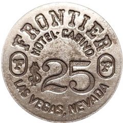 25 Dollars - Frontier Hotel-Casino Las Vegas, Nevada