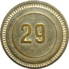 20 centimes à consommer - numéro de série