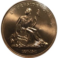 Medal - First Spouse Van Buren`s Liberty