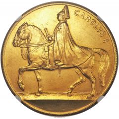 12 Ducat - Carol II Galben Mare