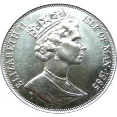1 Crown - Elizabeth II Queen Mother and Princess Elizabeth