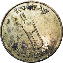 Token - Poverty Bay Wine Festival Des Moines, Washington