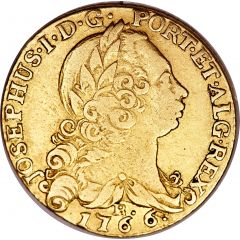 3200 Réis - José I Bahia and Rio de Janeiro Mints
