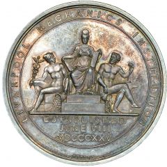 Medal - William IV Liverpool Mechanics Institution