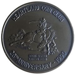 Medal - Heartland Coin Club 28th Anniversary