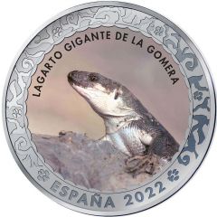 1.5 Euro La Gomera giant lizard