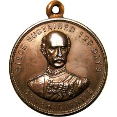 Medalet General White; bronze