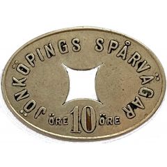 Tram Token 10 Öre Jönköpings Spårvägar