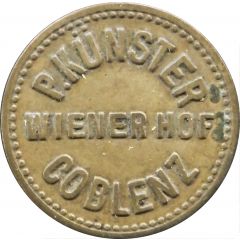 5 Pfennig - Coblenz P. Künster Wiener Hof