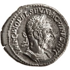 Denarius - Macrinus PONTIF MAX TR P COS P P, Felicitas
