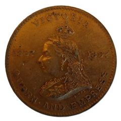 Medal - Diamond Jubilee Queen Victoria McGill Model School