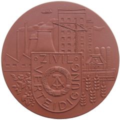 Medaille - 20 Jahre Zivilverteidigung