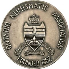 Medal - Ontario Numismatic Association Convention 1973 Waterloo, Ontario
