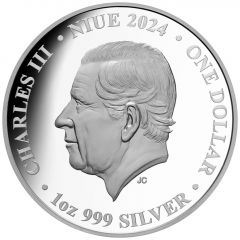 1 Dollar - Charles III Gryphon