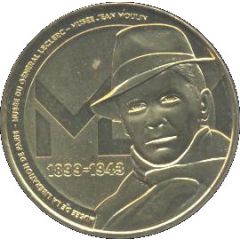 Monnaie de Paris Tourist Token - Musée de la Libération de Paris Jean Moulin - 1899-1943