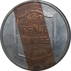 Token - Peace bridge Buffalo, New York - Fort Erie, Ontario