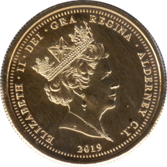 25 Pence - Elizabeth II Moon Landing
