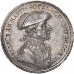 Medal Great Siege of Gibraltar, silver