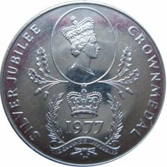 Crownmedal - Elizabeth II Silver Jubilee