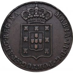 Pataco - Maria II Lisboa and Porto mints