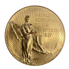 Medal - Primer Centenario de la Constitución de 1857
