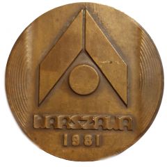 Medal - XIVI Congress International Association of Architects Warsaw