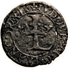 1/2 Soldino or Sizain - Louis XII