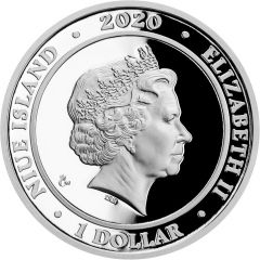 1 Dollar - Elizabeth II Prague Astronomical Clock