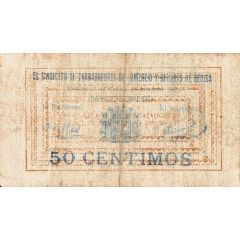 50 Céntimos Benisa