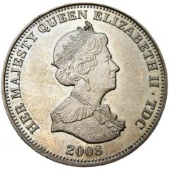 5 Pounds - Elizabeth II Anniversary of Lord Nelson`s Birth