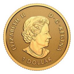 1 Dollar In the name of Elizabeth II, GML fractionnal set, 1/20 oz