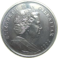 1 Crown - Elizabeth II Empress of India 1876