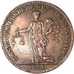 Mintmasterpfennig - Fortuna Variabilis Johann Wilhelm Schlemm