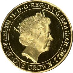 1 crown - Elizabeth II HM Queen Elizabeth Platinum Jubilee “A Destiny”