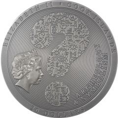 20 Dollars - Elizabeth II Bactrian Cybele Disk