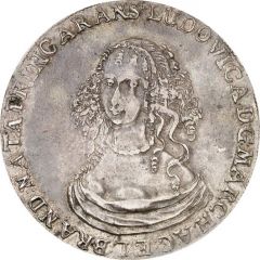 1 Thaler - Frederick William Death of Luise Henriette