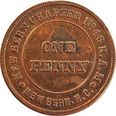 1 Penny - Chapter No. 46 New Bern, North Carolina
